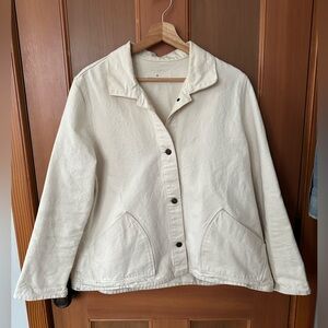 Imogene and Willie Natural Canvas Chore Coat